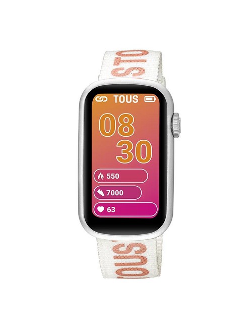 Reloj Tous T-Band Aluminio Correas Rosa/Blanco