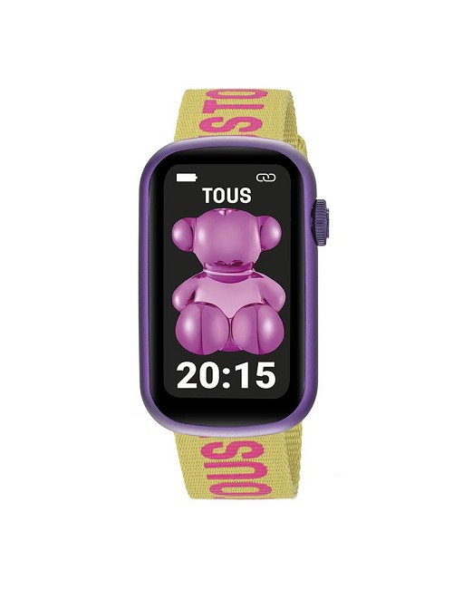 Reloj T-Band Alu Lila Correas Rosa/Verde