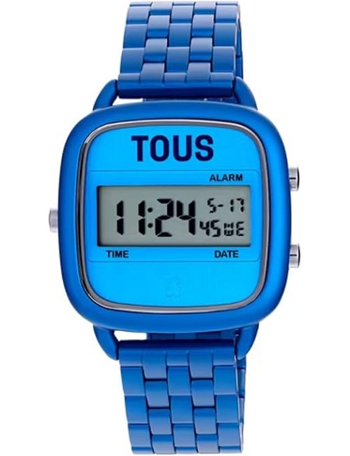 Reloj D-Logo Aluminio Azul, Brazalete
