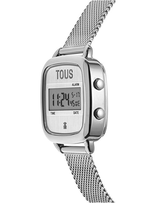 Reloj Digital con Brazalete de Acero D-Logo New