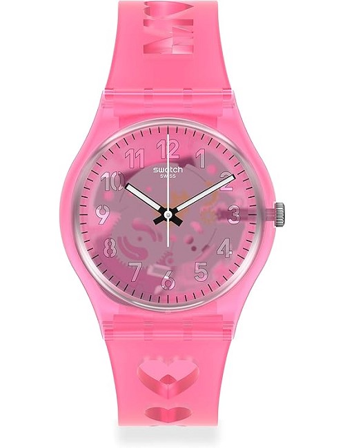 Reloj Esfera Rosa Correa Silicona