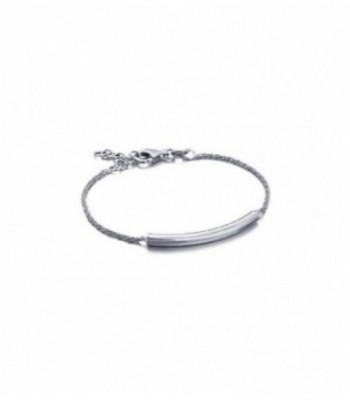 PULSERA TUBO PLATA