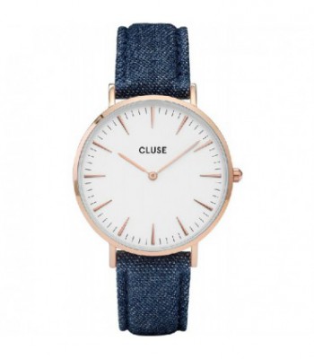 RELOJ CLUSE CORREA AZUL