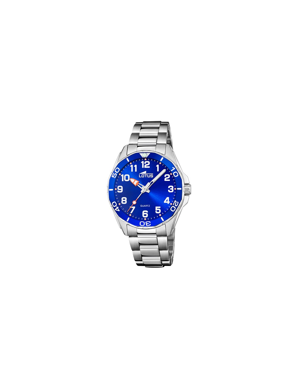 Reloj Cadete Esf Azul Cadena Acero