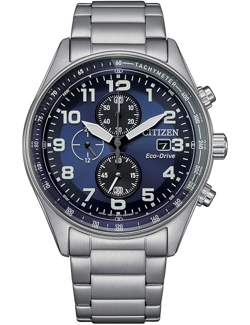 Reloj Eco-Drive Ss Cronografo