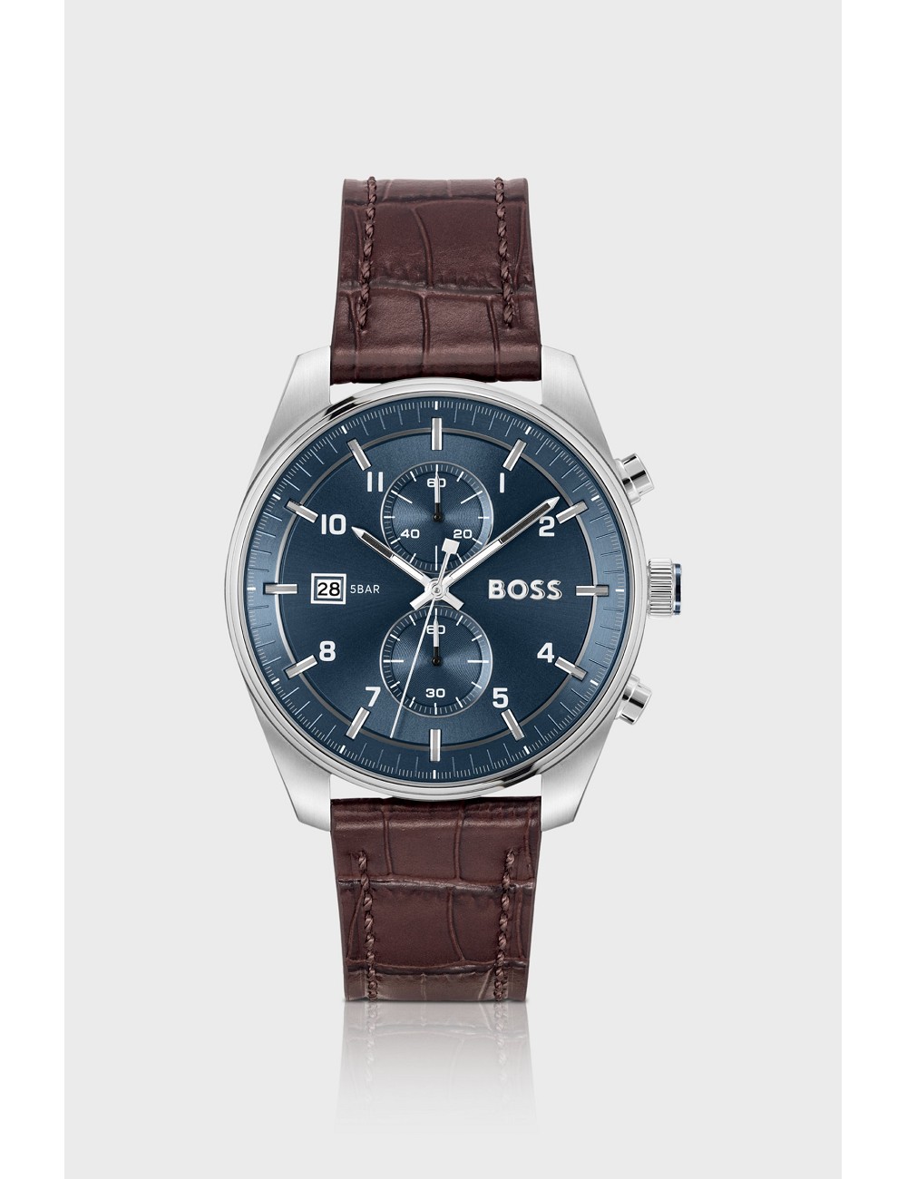 Reloj Esf Beig Hugo Boss Correa Piel