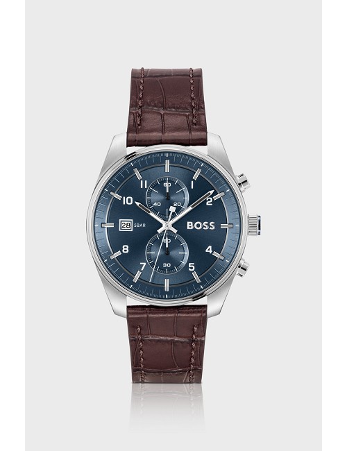 Reloj Esf Beig Hugo Boss Correa Piel