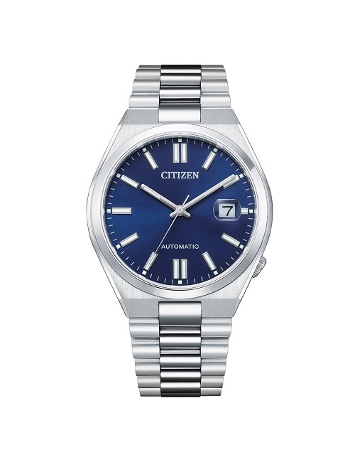 Reloj Acero Caballero Esf Azul Automático