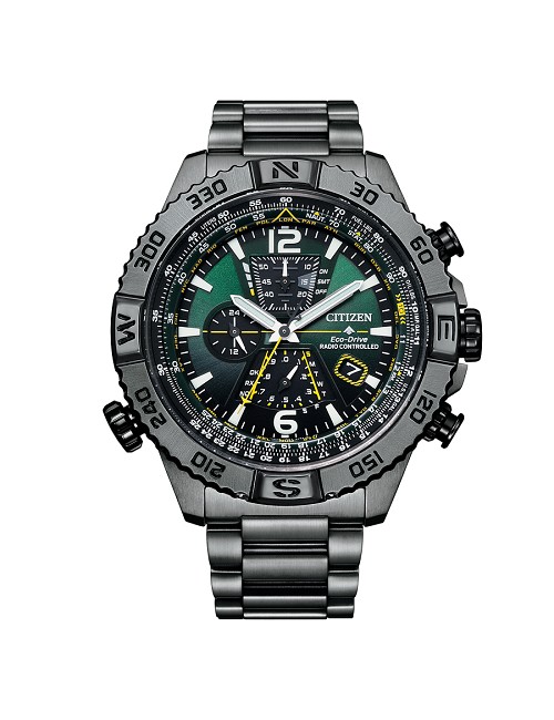 Reloj Citizen Esf Verde Promaster Ss Ib Eco Drive Rc Ss Navihawk