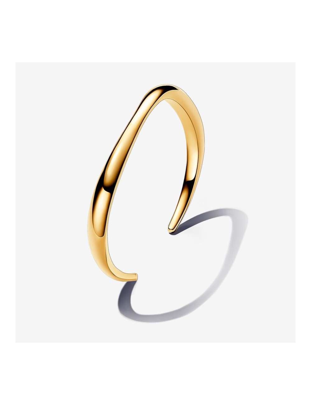 Pulsera Rígida Abierta Forma Orgánica