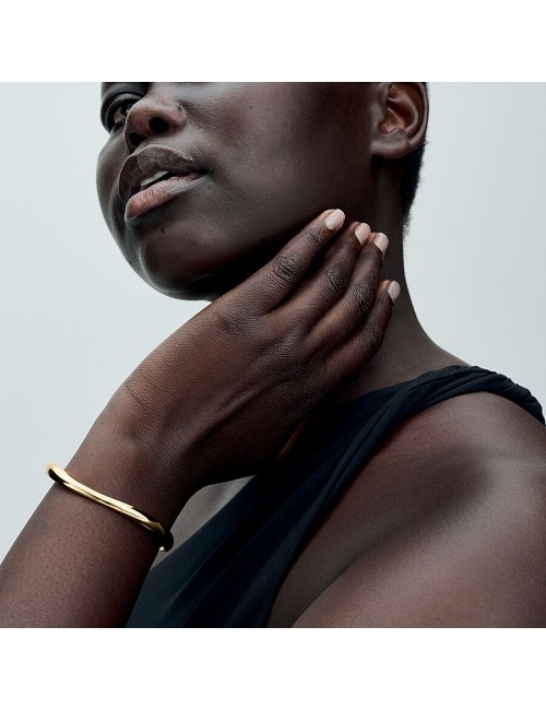 Pulsera Rígida Abierta Forma Orgánica