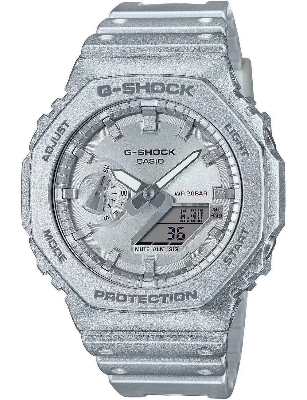 Reloj Casio Digital Plateado