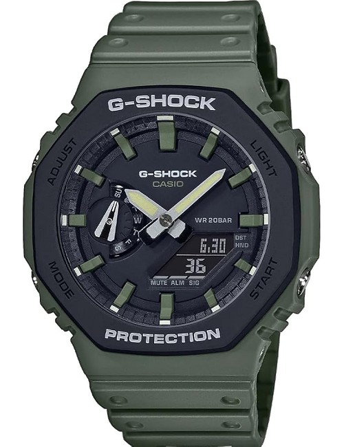 Reloj Caucho Verde Esf Digital G-Shock