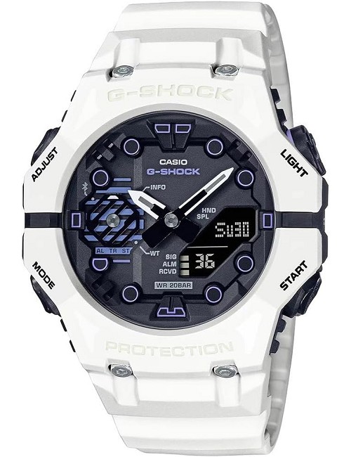 Reloj Casio G-Shock Color Blanco Esf Negra