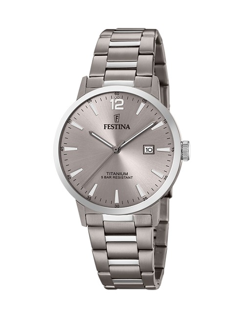 Festina Cab. Tit. Esf. Gris.