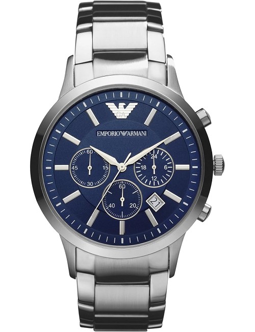 Reloj Caballero Acero Inox Esfera Azul m