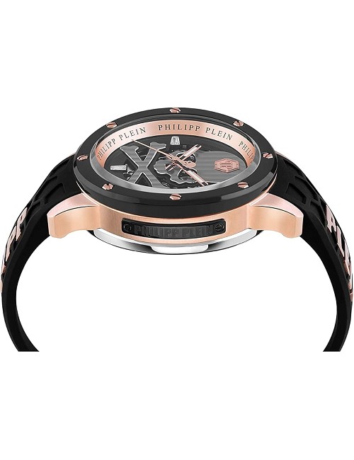Reloj Plein Rich Black-Rose Gold Ss23