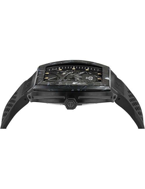 Reloj P. Plein The Skeleton 44Mm Caucho Rectangular