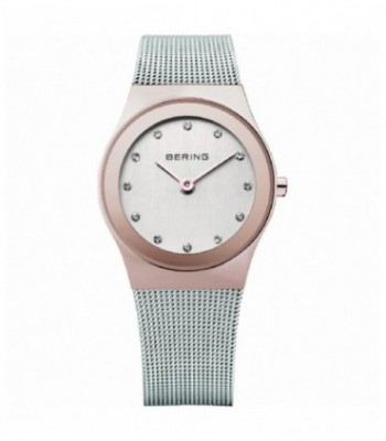 BERING CLASIC ACERO Y ROSE