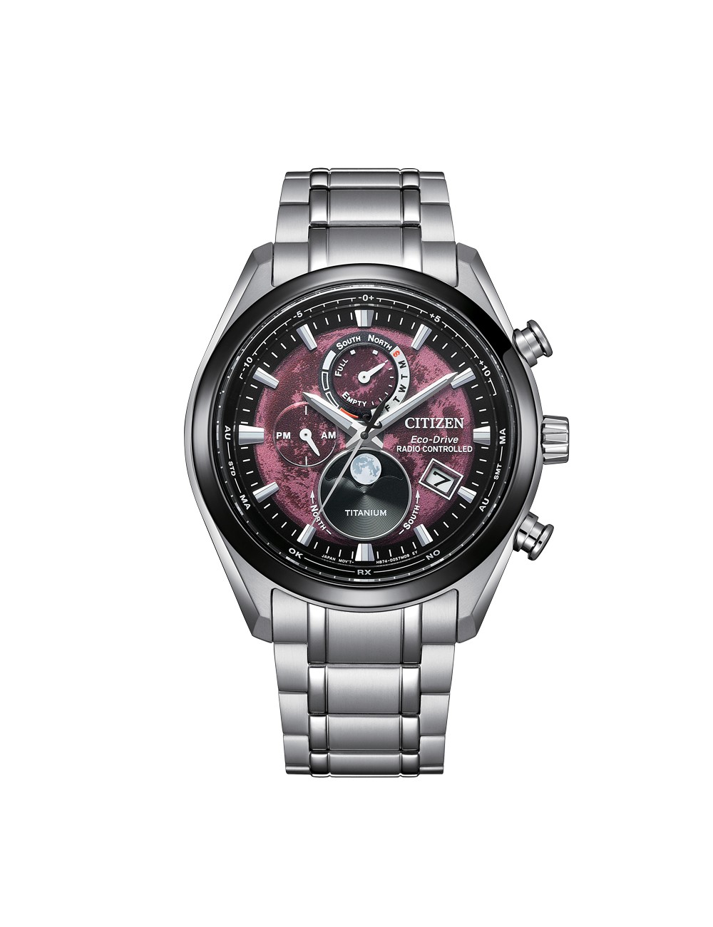 Reloj Crono Titanio Esf Crono Radio Controlado