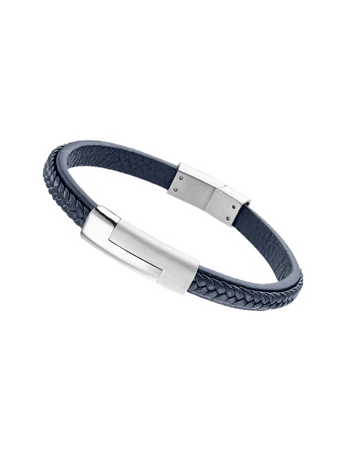 Lotus Style Pulsera Cab. Azul.
