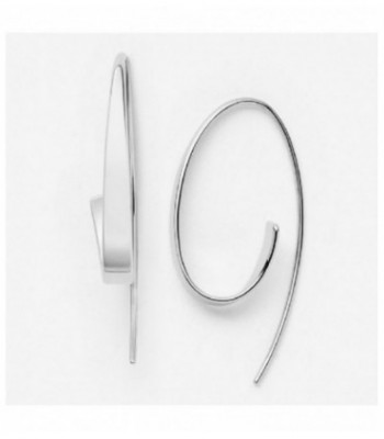KARIANA SILOVER TONE PENDIENTES RIZADOS