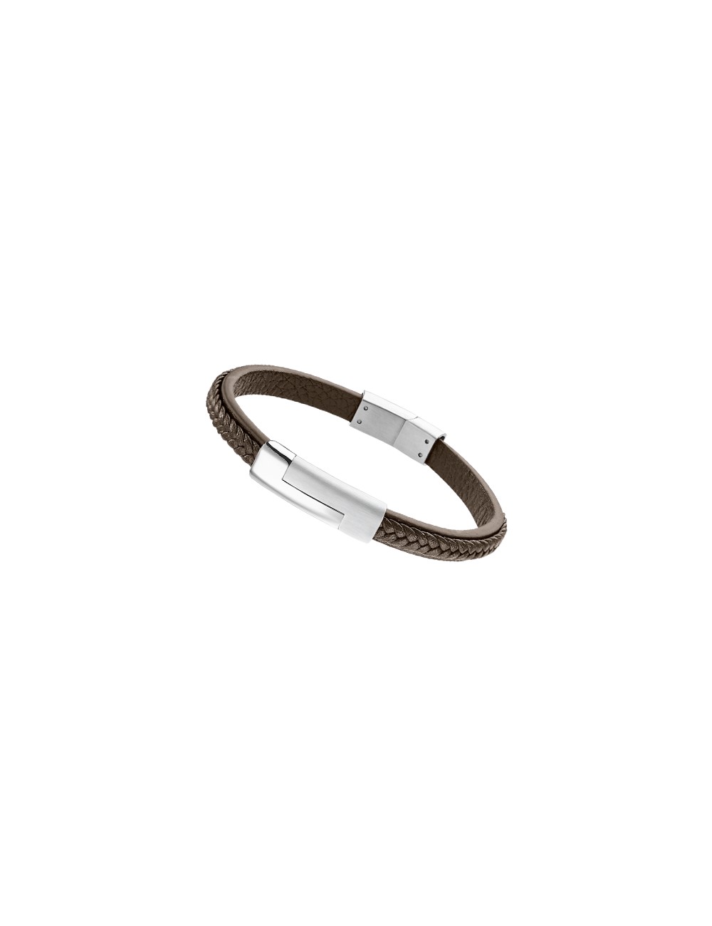Lotus Style Pulsera Cab. Marron.
