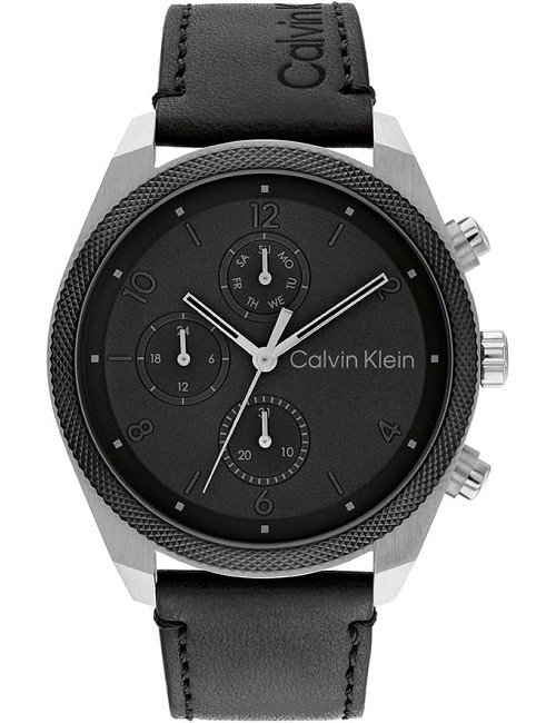 Reloj Calvin Klein Imact-M-Ss-Rou-Blk-S-Leblk