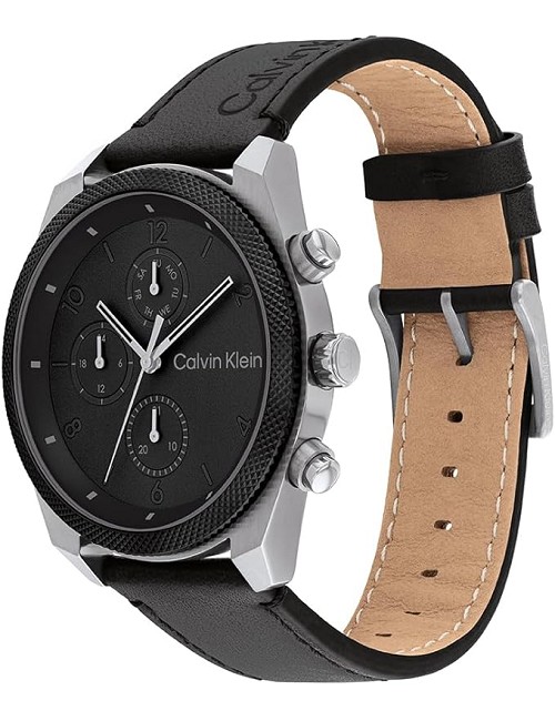Reloj Calvin Klein Imact-M-Ss-Rou-Blk-S-Leblk