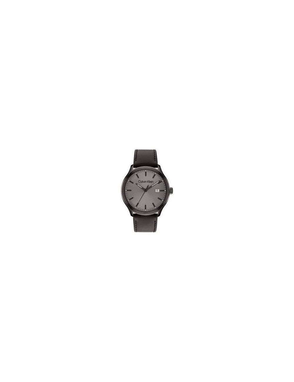 Reloj Calvin Klein Caballero Esf Gris Correa Negra