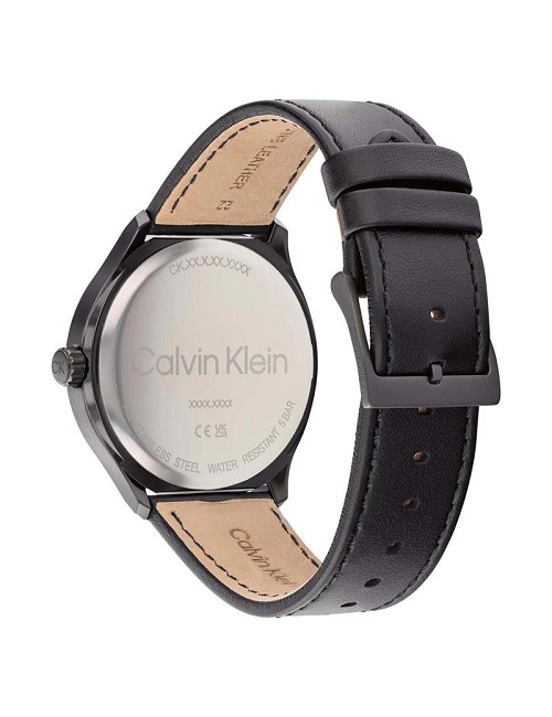 Reloj Calvin Klein Caballero Esf Gris Correa Negra