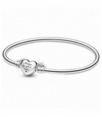 PANDORA MOMENTS WINGED HEART BANGLE