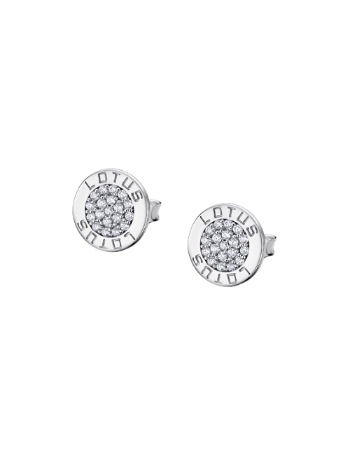 Lotus Silver Pendiente Sra. Ag Silver