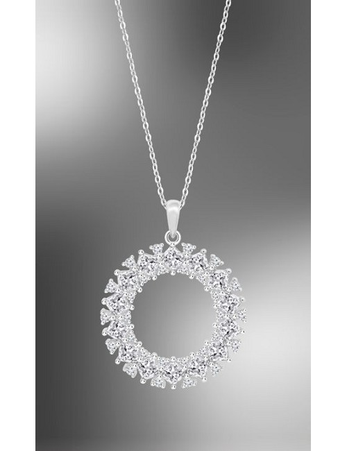 Lotus Silver Collar Sra. Ag Silver