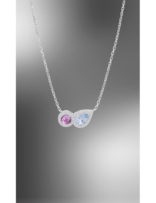 Lotus Silver Collar Sra. Ag Silver
