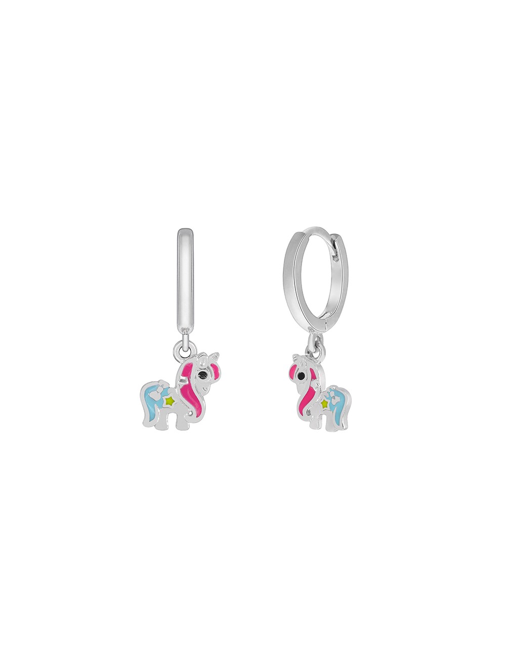 Marea Plata 925 Pendientes Girls Otoño