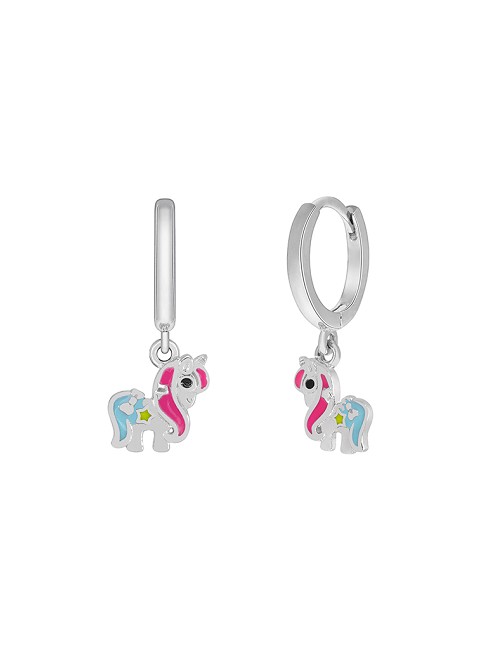 Marea Plata 925 Pendientes Girls Otoño