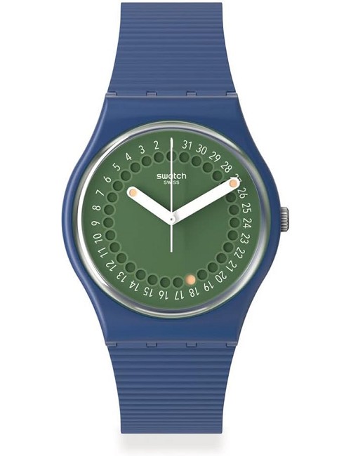 Reloj Swatch Azul Esf Verde