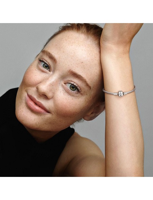 Puls Plata Red Cierre Pandora Para Colg