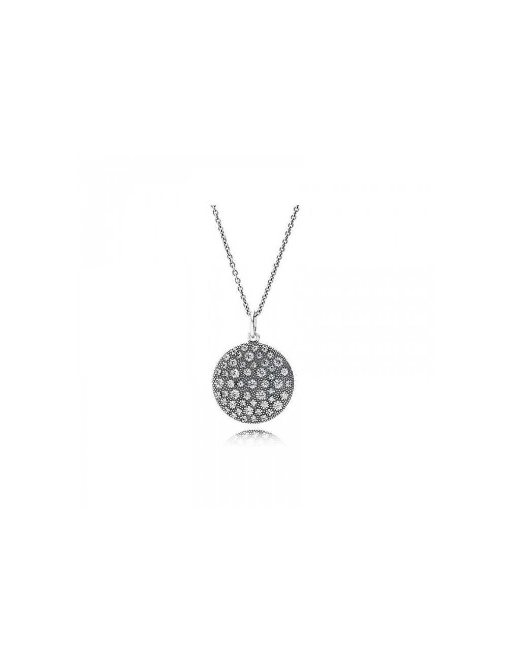 Collar Colgante Plata Circonitas