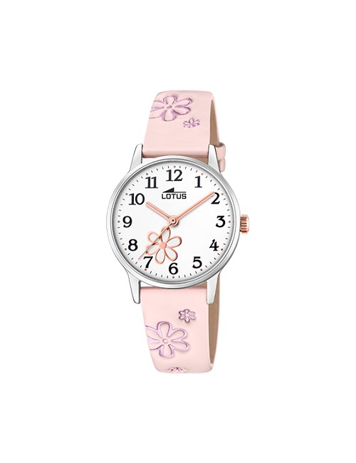 Reloj Lotus Niña Correa Rosa Flor Esf