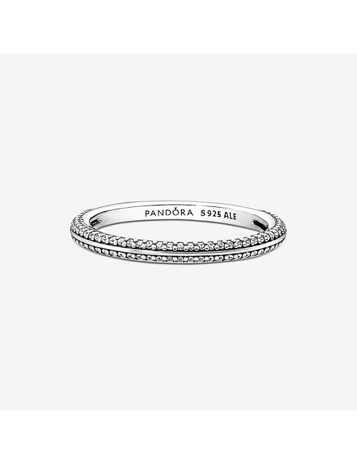 Anillo Pavé Brillante Pandora Me