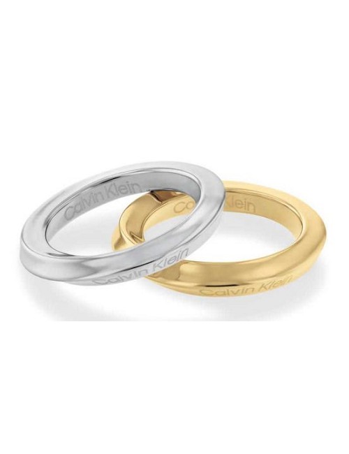 Anillo Doble Bicolor