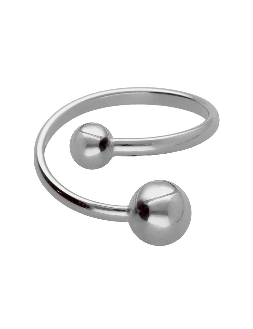 Anillo Dos Esferas