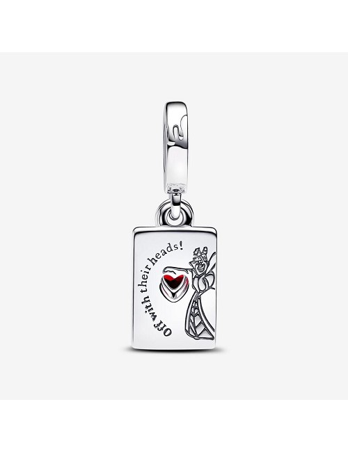 Charm Colgante Doble Reina de Corazones Villanos de Disney