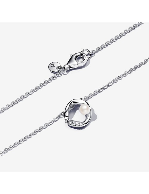 Collar Perla Plata
