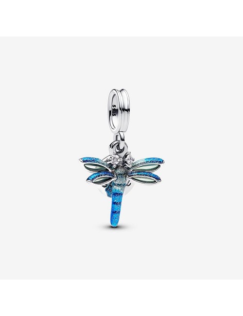 Dragonfly Sterling Silver Double