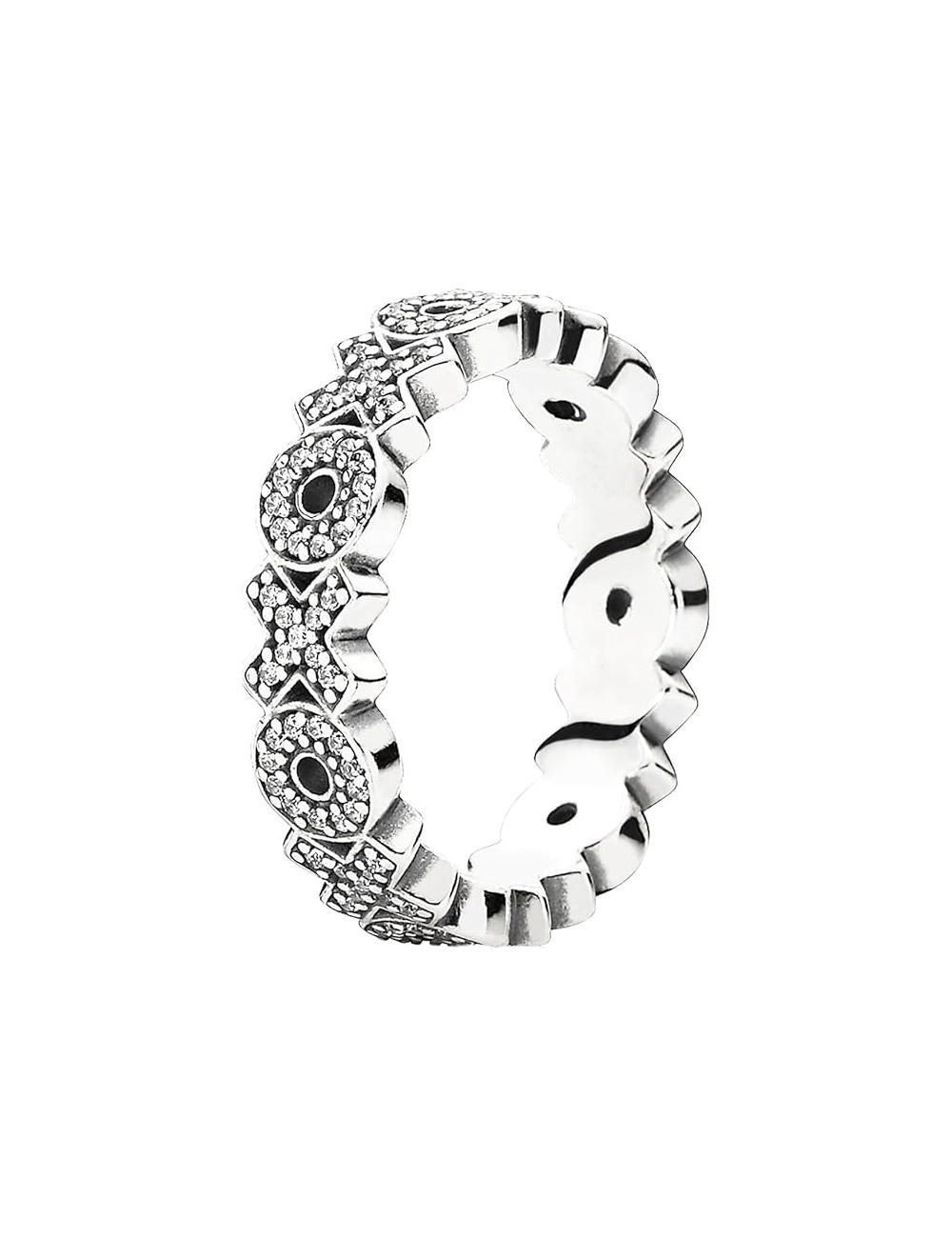 Anillo Plata Circo. Cir/Aspas