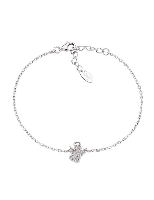 Brazalete Circo. Blanco Plata Rodio