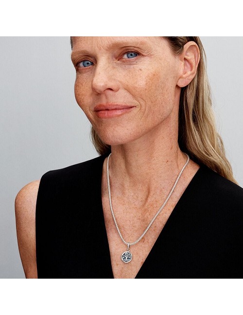 Colgante Infinito Doble Circonita Plata